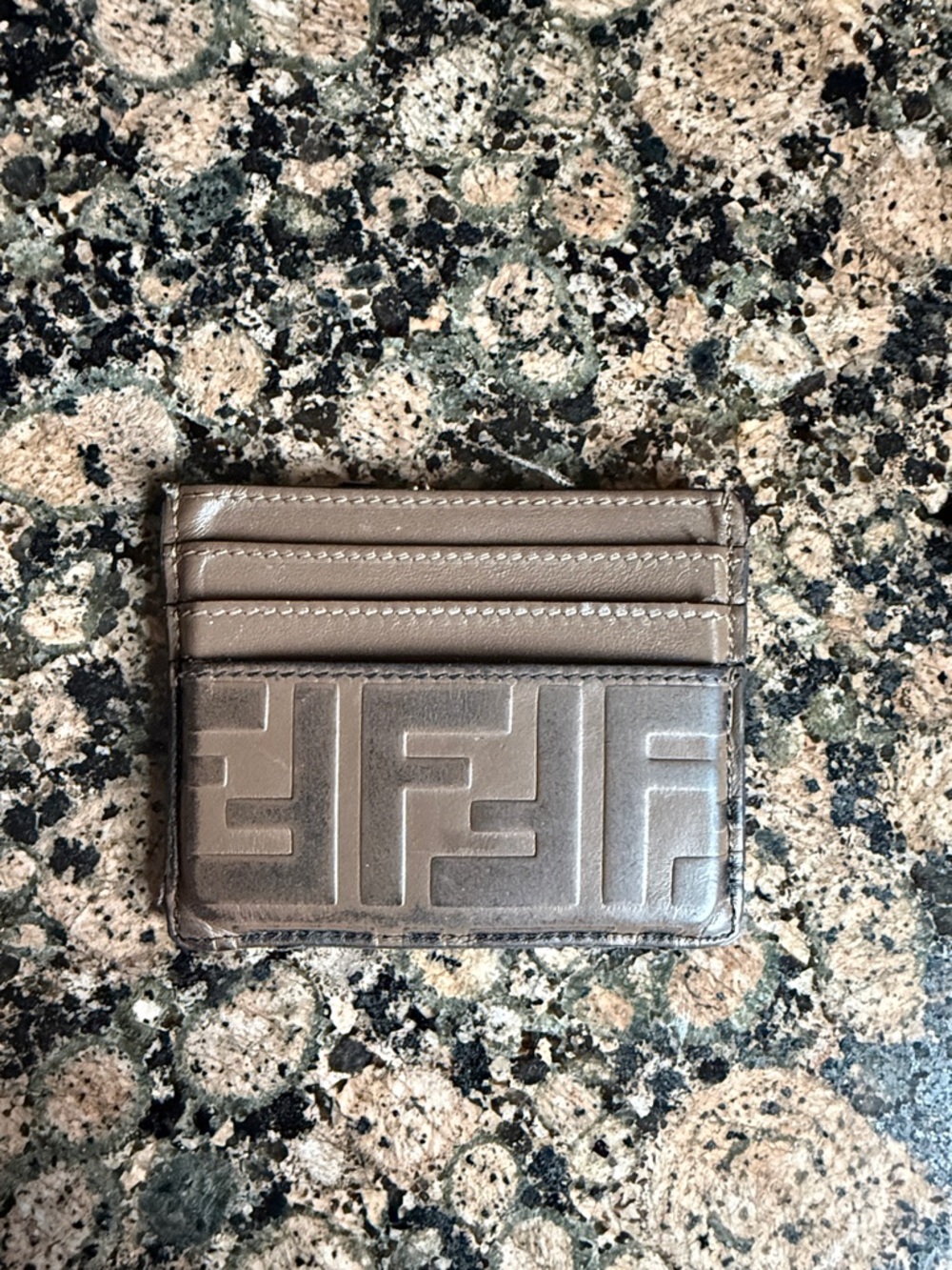 Fendi Leather Card Holder - Picture 2 of 4